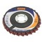 Garant Fleece Flap Disc, Dia: 115 mm, Grit: 180 566330 180 - alternate 1